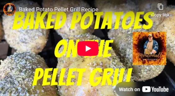 Baked Potatoes Pellet Grill Recipe