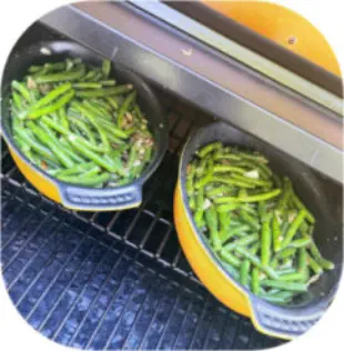 Honey Ginger Garlicky Green Beans Recipe