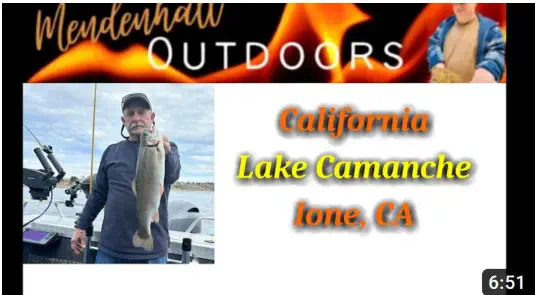 Lake Camanche Trout Fishing Video