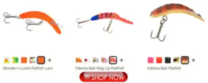 Mackinaw Lake Trout Fishing Flatfish Lures