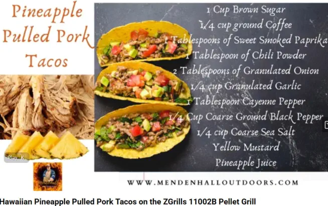 Pineapple Pulled Pork Tacos